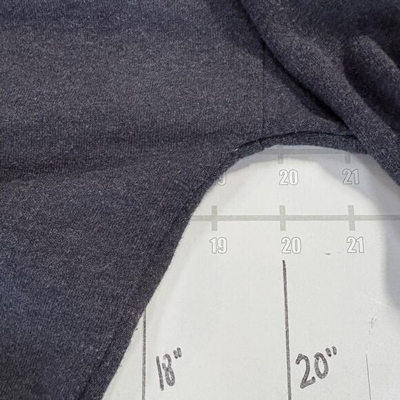 Tommy Hilfiger Crop Top Hoodie Womens S Blue Y2K Retro Sweater Sweatshirt - Picture 8 of 9